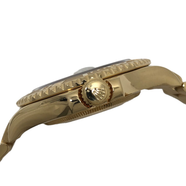 ロレックス ROLEX ヨットマスター K番 16628NGS ホワイトシェル K18YG 自動巻き メンズ 腕時計