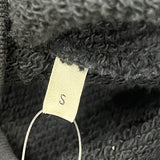 グッチ GUCCI ロゴプリントスウェットパーカー 475374 ブラック コットン メンズ パーカー