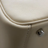 エルメス HERMES リンディミニ ヴェルソ B刻印 ナタ、セサミ、シルバー金具 スイフト レディース ショルダーバッグ