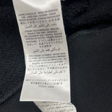 グッチ GUCCI ロゴプリントスウェットパーカー 475374 ブラック コットン メンズ パーカー