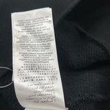 グッチ GUCCI ロゴプリントスウェットパーカー 475374 ブラック コットン メンズ パーカー