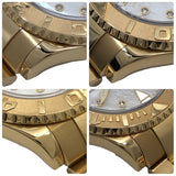 ロレックス ROLEX ヨットマスター K番 16628NGS ホワイトシェル K18YG 自動巻き メンズ 腕時計