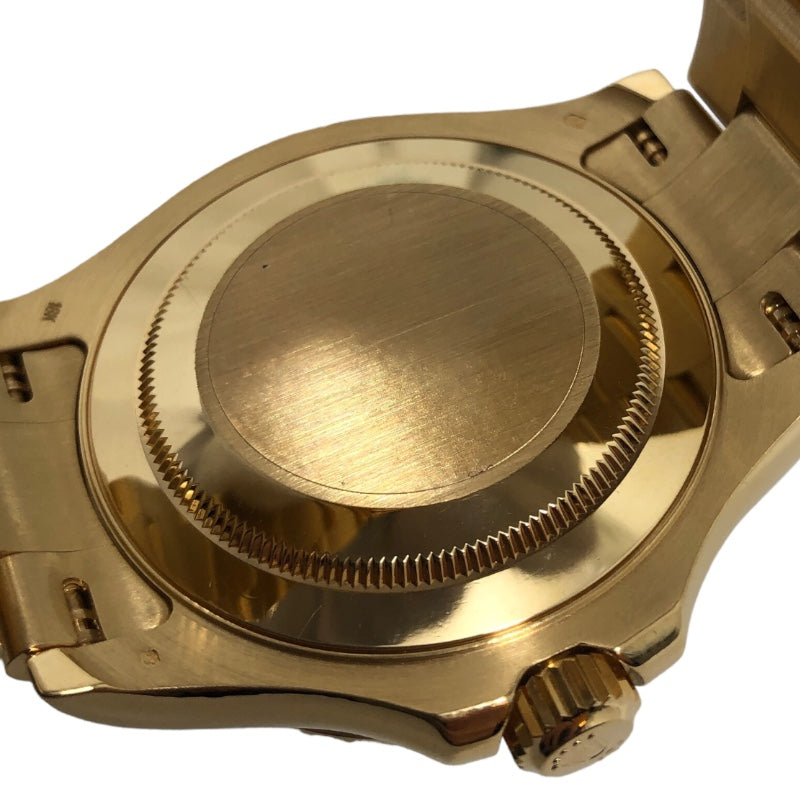 ロレックス ROLEX ヨットマスター K番 16628NGS ホワイトシェル K18YG 自動巻き メンズ 腕時計