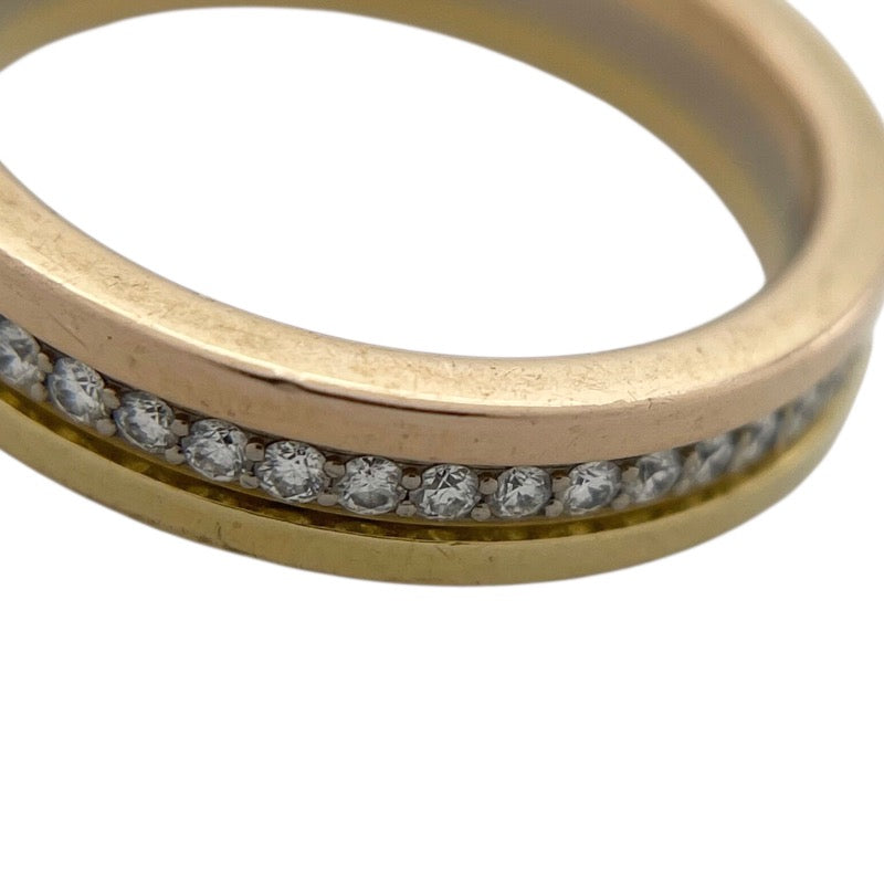カルティエ Cartier ヴァンドーム ルイ カルティエ ウェディングダイヤリング #45(5号) K18YG/K18PG/ダイヤモンド ジュエリー