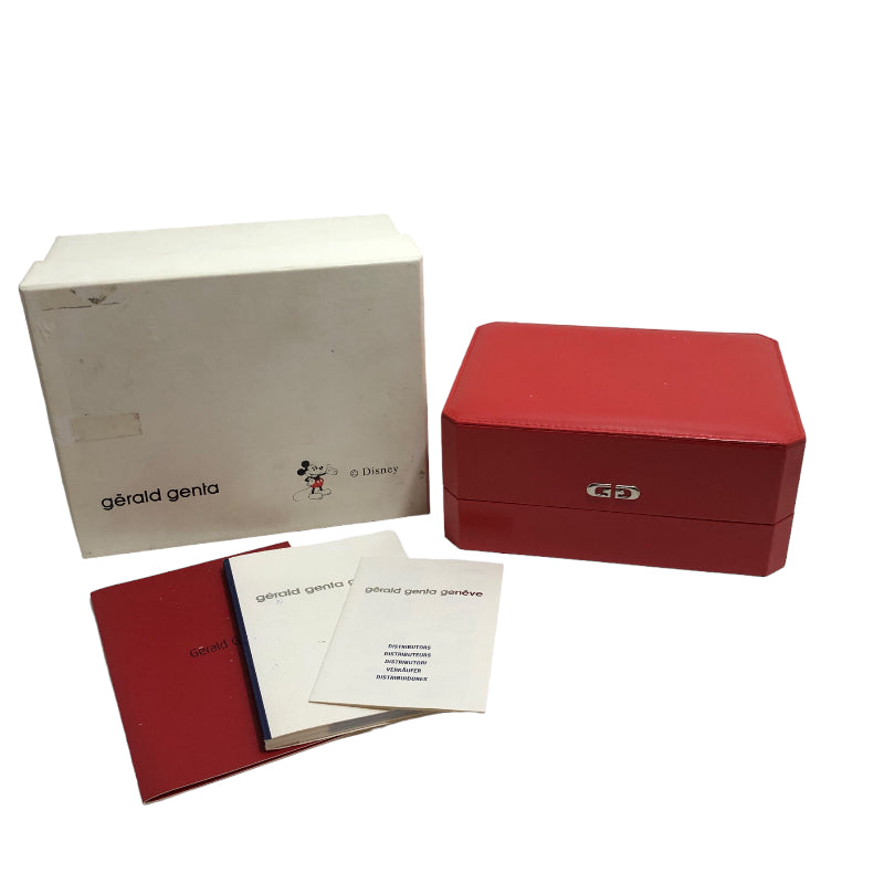 ジェラルド・ジェンタ Gerald Genta レトロファンタジー ミニー S.10.061.B1.B0 ホワイトシェル SS クオーツ レディース 腕時計