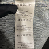 ルイ・ヴィトン LOUIS VUITTON パックロゴデニムジャケット FTJA12 ブルー デニム レディース デニムジャケット