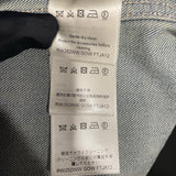 ルイ・ヴィトン LOUIS VUITTON パックロゴデニムジャケット FTJA12 ブルー デニム レディース デニムジャケット