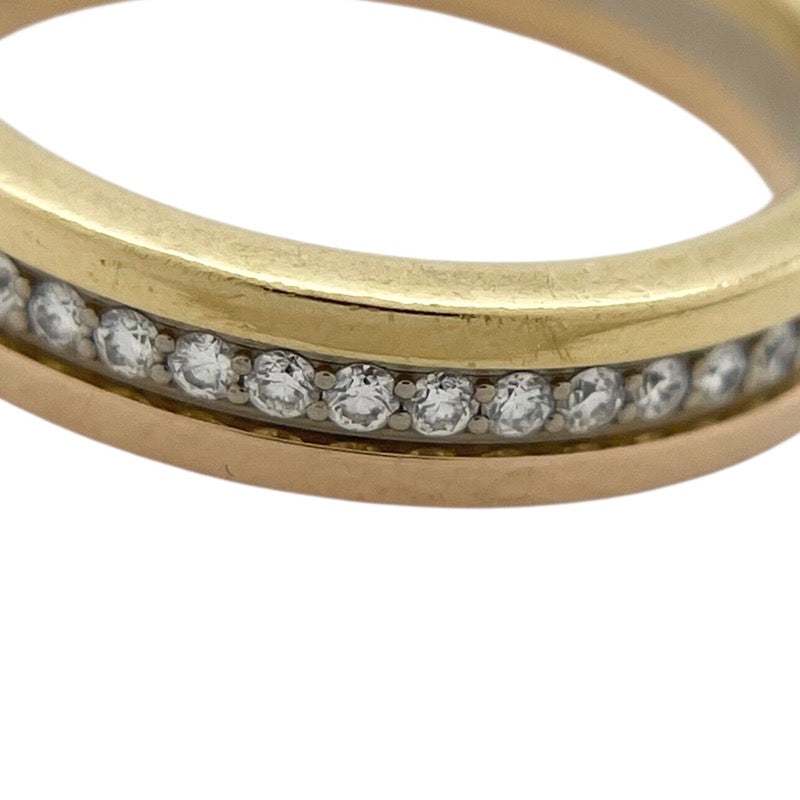 カルティエ Cartier ヴァンドーム ルイ カルティエ ウェディングダイヤリング #45(5号) K18YG/K18PG/ダイヤモンド ジュエリー