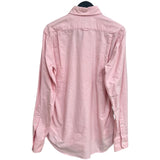 トムブラウン THOM BROWNE 長袖シャツ ピンク コットン メンズ 長袖Ｔシャツ