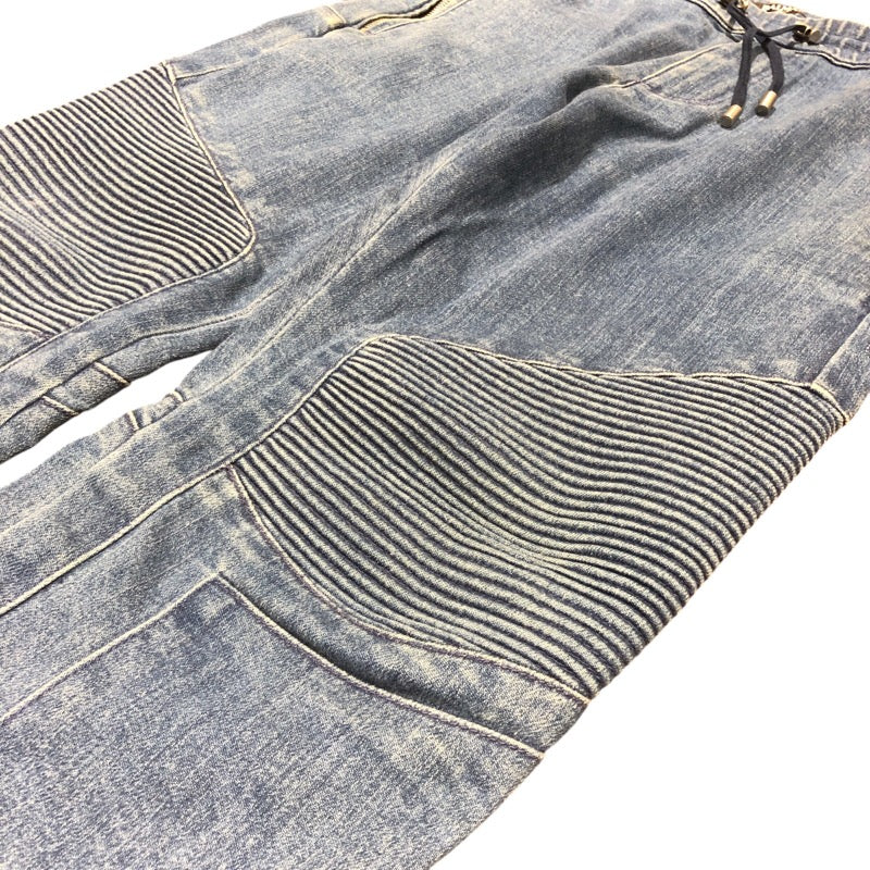 バルマン BALMAIN イージーバイカー デニムパンツ SH15256Z191 デニム コットン メンズ デニムパンツ