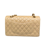 シャネル CHANEL マトラッセ25 A01112 ベージュ GD金具 キャビアスキン レディース ショルダーバッグ