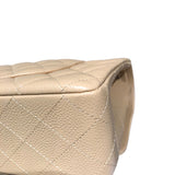 シャネル CHANEL マトラッセ25 A01112 ベージュ GD金具 キャビアスキン レディース ショルダーバッグ