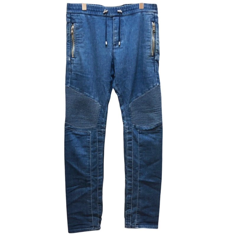 バルマン BALMAIN イージーバイカー デニムパンツ SH15256Z191 デニム コットン メンズ デニムパンツ