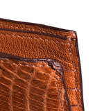 エルメス HERMES MC2 コぺル二クス B刻印 ゴールド アリゲーターマット レディース 二つ折り財布