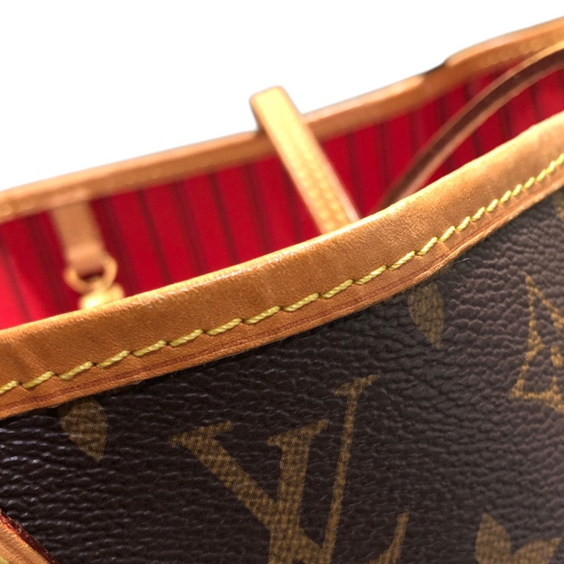 ルイ・ヴィトン LOUIS VUITTON ネヴァーフルMM M46987 ブラウン モノグラムキャンバス レディース ハンドバッグ
