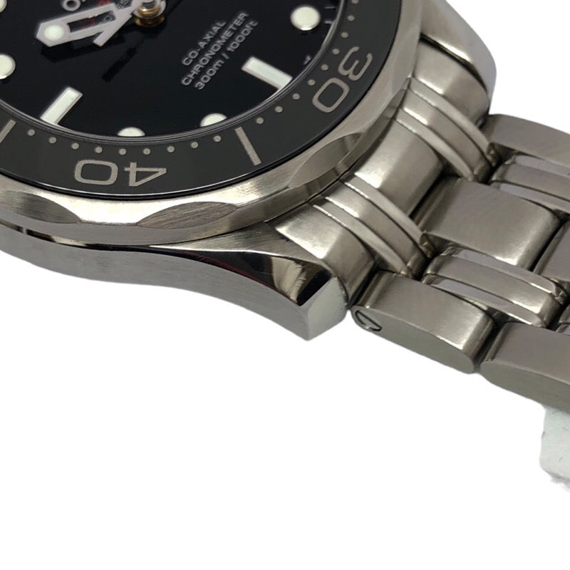 オメガ OMEGA シーマスター ダイバー300 コーアクシャル 212.30.36.20.01.002 ブラック SS 自動巻き メンズ 腕時計