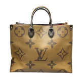 ルイ・ヴィトン LOUIS VUITTON オンザゴーGM M44576 モノグラム モノグラム・ジャイアントリバース メンズ ハンドバッグ