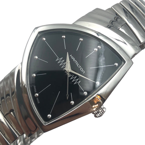 ハミルトン HAMILTON ベンチュラ 60周年フレックス H24411232 ブラック SS メンズ 腕時計
