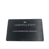 ハミルトン HAMILTON ベンチュラ 60周年フレックス H24411232 ブラック SS メンズ 腕時計