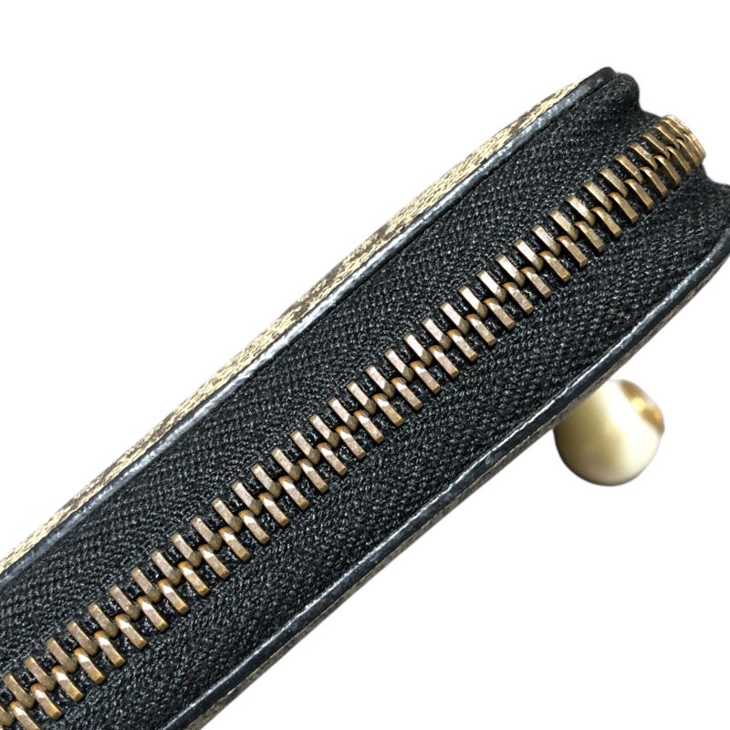 グッチ GUCCI GGスプリーム ロングジップウォレット 431477 ベージュ GGスプリーム ユニセックス 長財布