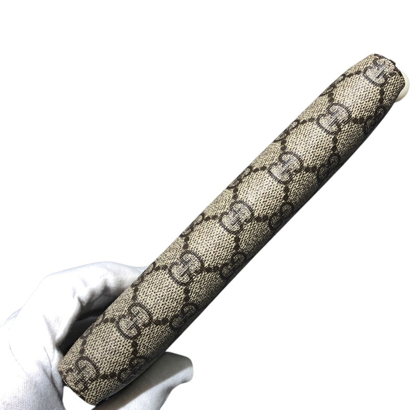 グッチ GUCCI GGスプリーム ロングジップウォレット 431477 ベージュ GGスプリーム ユニセックス 長財布