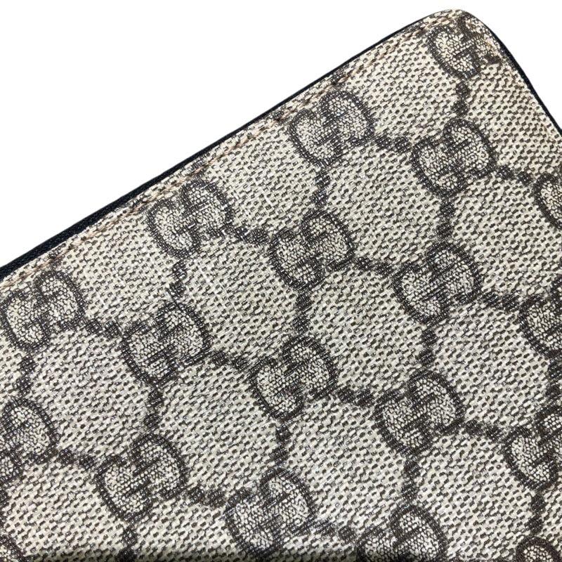 グッチ GUCCI GGスプリーム ロングジップウォレット 431477 ベージュ GGスプリーム ユニセックス 長財布