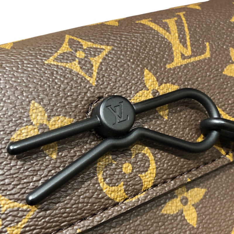 ルイ・ヴィトン LOUIS VUITTON スティーマー・ウェアラブルウォレット M83613 モノグラム・マカサー メンズ ショルダーバッグ