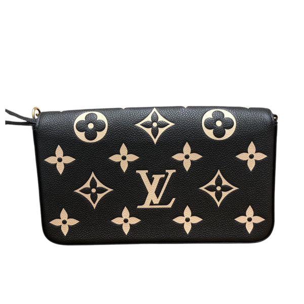 ルイ・ヴィトン LOUIS VUITTON ポシェット M82479 ブラック  バイカラーモノグラム・アンプラント レディース ショルダーバッグ