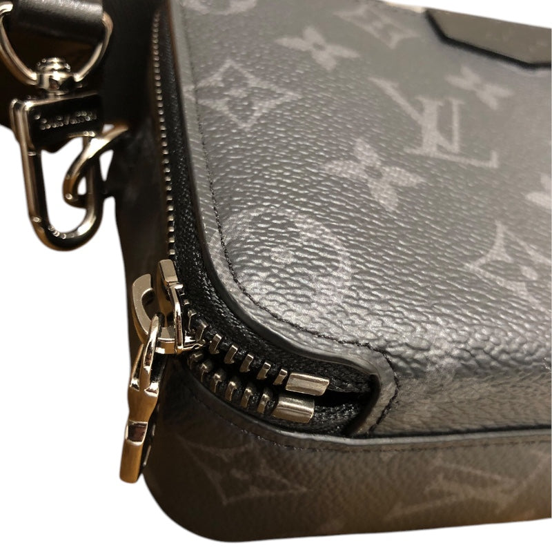 ルイ・ヴィトン LOUIS VUITTON アルファ・ウェアラブルウォレット M81260 ブラック モノグラム・エクリプス レディース ショルダーバッグ