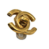 シャネル CHANEL ココマークターンロック イヤリング メタル アクセサリー