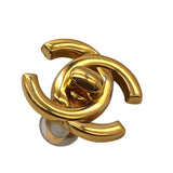 シャネル CHANEL ココマークターンロック イヤリング メタル アクセサリー