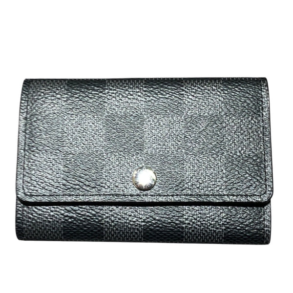 ルイ・ヴィトン LOUIS VUITTON ミュルティクレ6 N62662 ブラック ダミエ・グラフィット メンズ キーケース