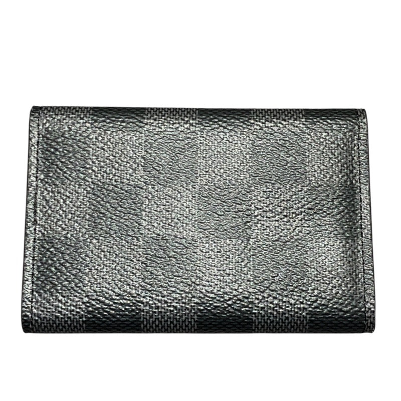 ルイ・ヴィトン LOUIS VUITTON ミュルティクレ6 N62662 ブラック ダミエ・グラフィット メンズ キーケース