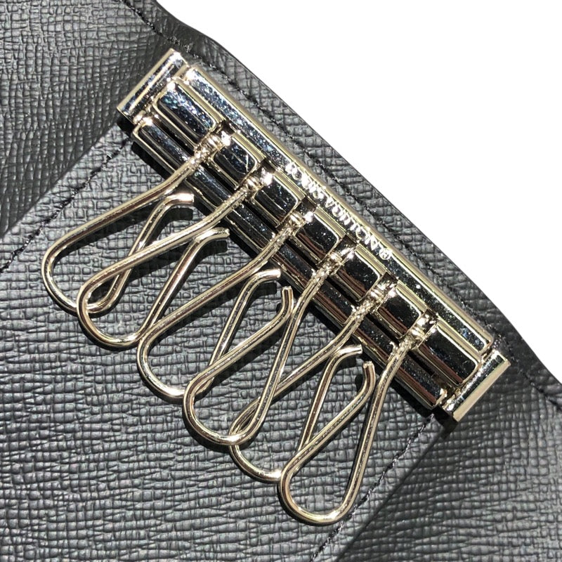 ルイ・ヴィトン LOUIS VUITTON ミュルティクレ6 N62662 ブラック ダミエ・グラフィット メンズ キーケース