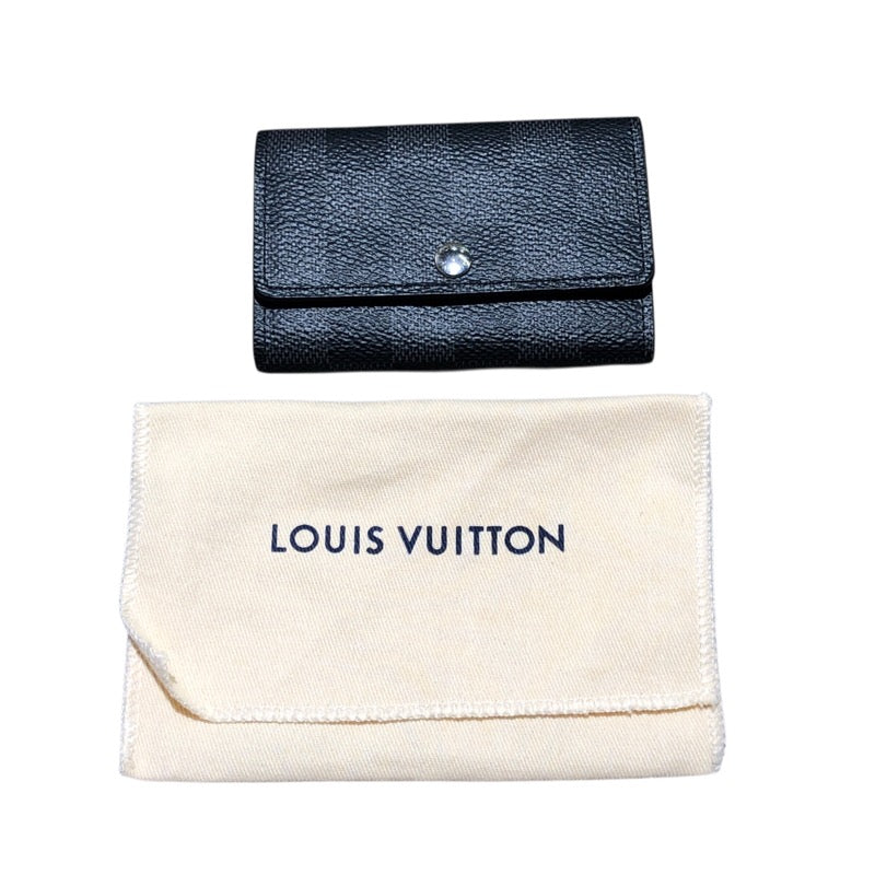 ルイ・ヴィトン LOUIS VUITTON ミュルティクレ6 N62662 ブラック ダミエ・グラフィット メンズ キーケース