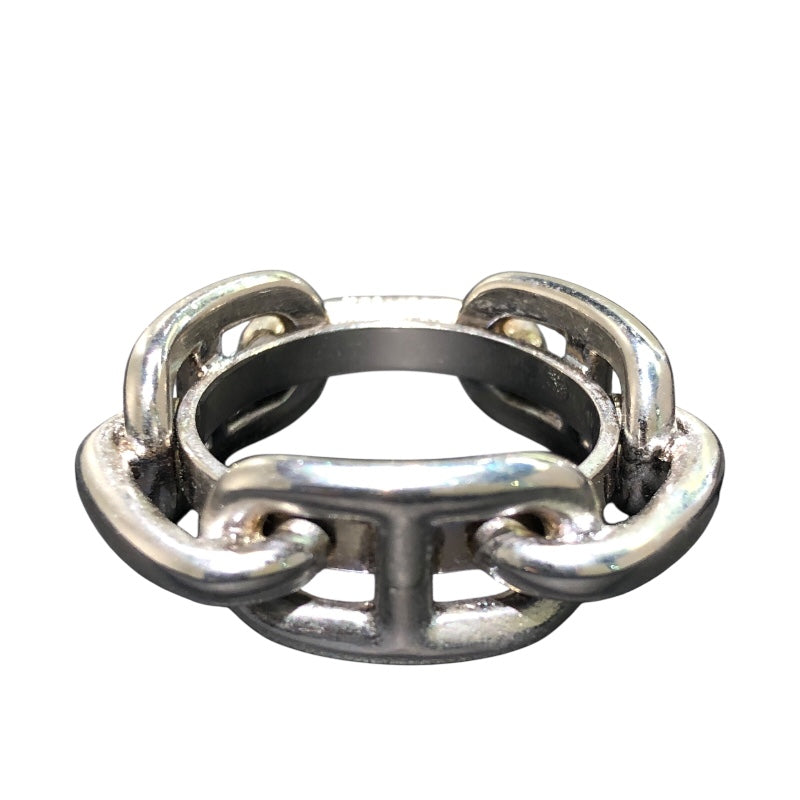 エルメス HERMES ルカデスカーフリング シルバー メタル レディース