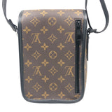 ルイ・ヴィトン LOUIS VUITTON アーチ・メッセンジャー M46442 モノグラムマカサー キャンバス メンズ ショルダーバッグ