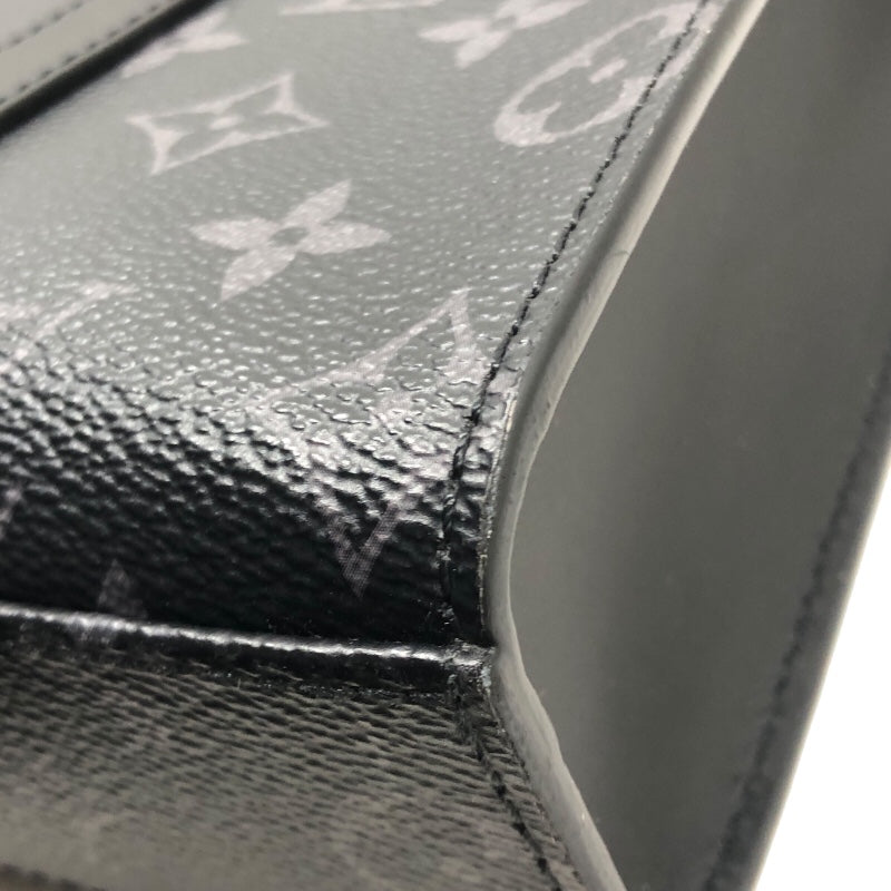 ルイ・ヴィトン LOUIS VUITTON サックプラ・クロス M46098 モノグラム・エクリプスキャンバス メンズ ショルダーバッグ