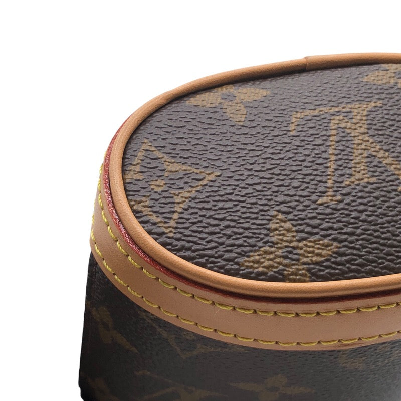 ルイ・ヴィトン LOUIS VUITTON フォールド・ミーポーチ M80874 ベージュ モノグラムキャンバス レディース ショルダーバッグ