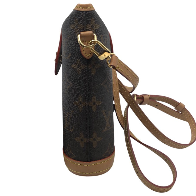 ルイ・ヴィトン LOUIS VUITTON フォールド・ミーポーチ M80874 ベージュ モノグラムキャンバス レディース ショルダーバッグ