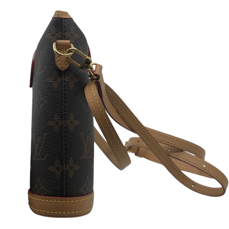 ルイ・ヴィトン LOUIS VUITTON フォールド・ミーポーチ M80874 ベージュ モノグラムキャンバス レディース ショルダーバッグ