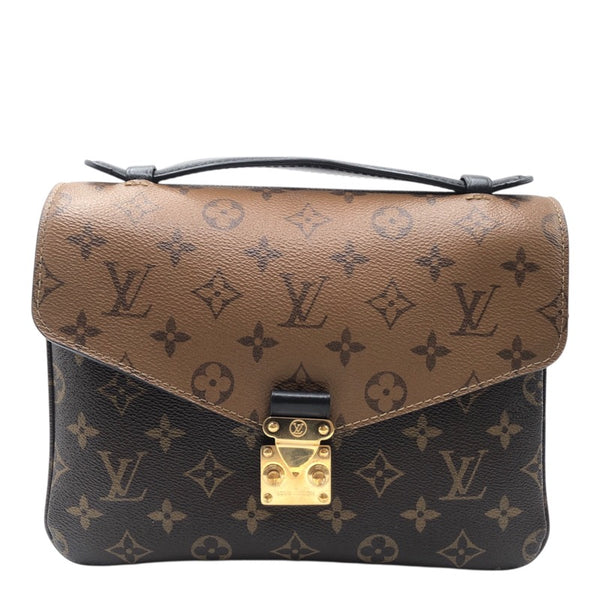 ルイ・ヴィトン LOUIS VUITTON ポシェット・メティスMM MM44876 ベージュ モノグラム・リバースキャンバス レディース ショルダーバッグ
