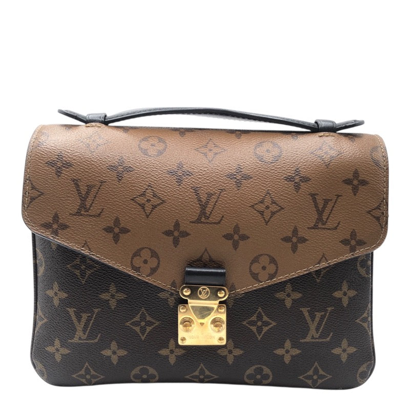 ルイ・ヴィトン LOUIS VUITTON ポシェット・メティスMM MM44876 ベージュ モノグラム・リバースキャンバス レディース ショルダーバッグ