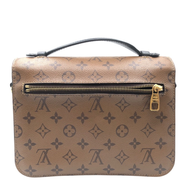 ルイ・ヴィトン LOUIS VUITTON ポシェット・メティスMM MM44876 ベージュ モノグラム・リバースキャンバス レディース ショルダーバッグ