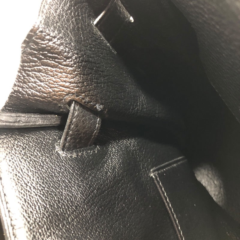 エルメス HERMES バーキン35 □I刻 ブラック SV金具 トリヨンクレマンス メンズ ハンドバッグ