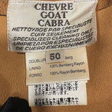 エルメス HERMES シープスエードテーラードジャケット ブラウン レザー メンズ その他トップス