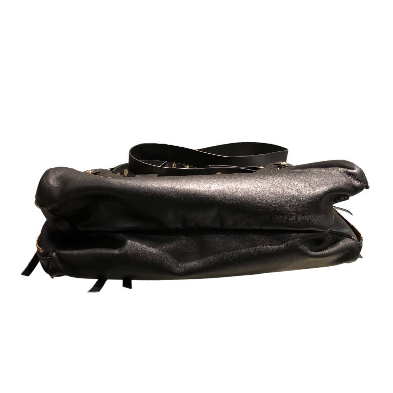 レッドヴァレンティノ RED VALENTINO 2WAYショルダーバッグ ブラック レザー レディース ハンドバッグ
