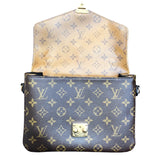 ルイ・ヴィトン LOUIS VUITTON ポシェット・メティスMM MM44876 ベージュ モノグラム・リバースキャンバス レディース ショルダーバッグ