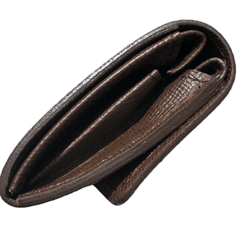 ルイ・ヴィトン LOUIS VUITTON ポルトモネプラ N61930 エベヌ ダミエキャンバス ユニセックス コインケース