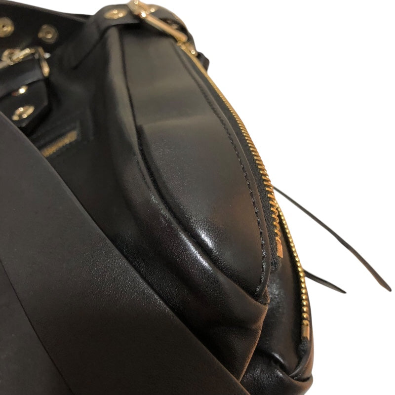 レッドヴァレンティノ RED VALENTINO 2WAYショルダーバッグ ブラック レザー レディース ハンドバッグ